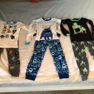 3 pairs boys 4T pjs